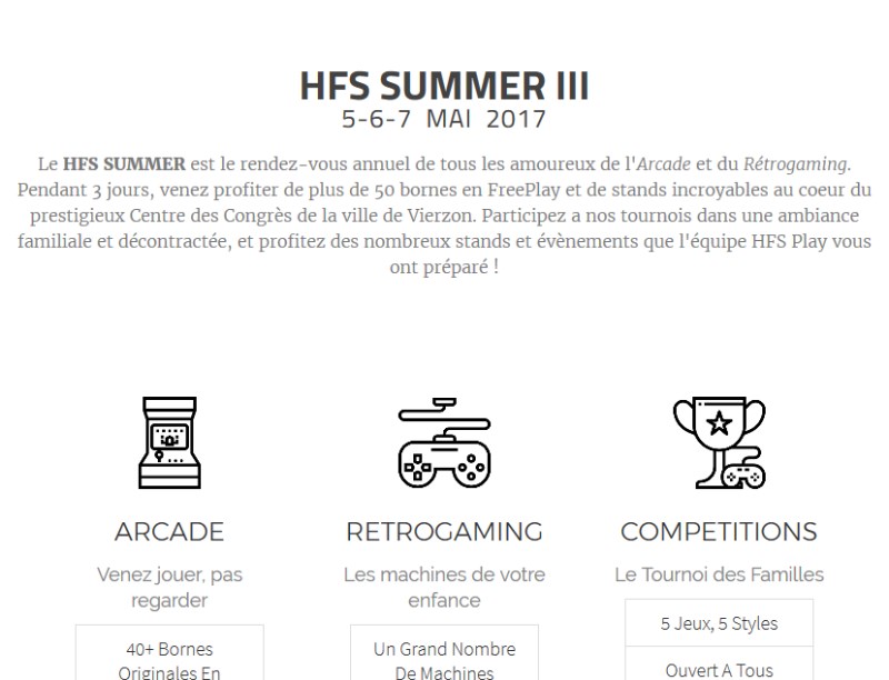 summer website